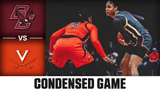 Boston College vs. Virginia Condensed Game | 2022-23 ACC Women’s Basketball