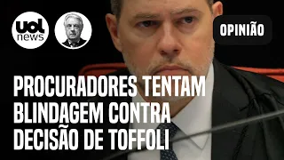 Procuradores tentam blindagem contra decisão de Toffoli; Maierovitch: 'Ele foi pela generalização'