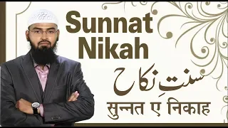 Sunnat Nikah (Complete Lecture) By @AdvFaizSyedOfficial