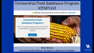 Coronavirus Food Assistance Program 2.0