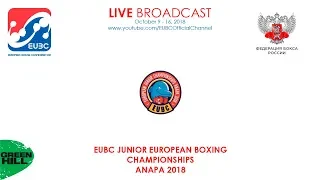 EUBC Junior European Boxing Championships ANAPA 2018 - Finals - 16/10/2018 @ 16:00