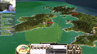 Let's Play Empire Total War -  Великобритания #9 - Игры со Зрителями + Морское Побоище