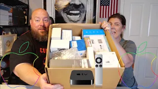 Secrets inside of an ELECTRONICS Amazon Customer Return Mystery Box + APPLE TV or Bust!