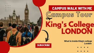 King's College London Strand campus | Inside of king's College | Campus walk #kingscollegelondon