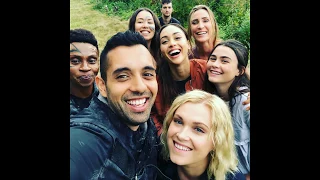 "The 100" Backstage Season 7 (Part 1/6)