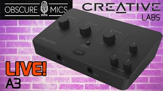One Of The Sleekest Audio Interfaces I Have Ever Used - The Creative Labs Live! A3