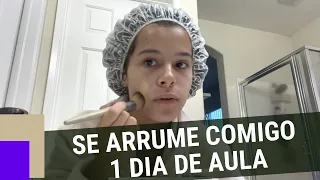 SE ARRUME COMIGO PARA O MEU PRIMEIRO DIA DE AULA SENIOR NA HIGH SCHOOL - GABRIELLA SARAIVAH