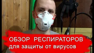 Обзор респираторов 3М, Спиротек, Алина