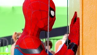 SPIDER-MAN: HOMECOMING 'Crazy Stunts!' Bonus Clip (2017)