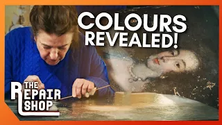 Gorgeous Colours Hidden under 400 years of Dirt and Grime  | The Repair Shop