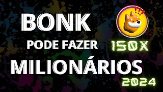 BONK! Tem Potencial de te deixar milionário! uma das melhores criptomoedas 2024! #bonkcoin