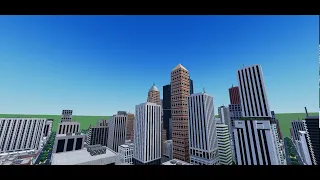 I Built New York In Mini Cities... (Roblox)