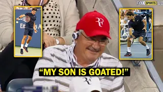 When Even Roger Federer´s DAD Couldn´t Believe his Level! (Magic Performance)