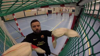 GoPro Futsal saves: (field goalie)