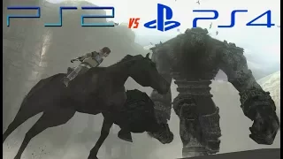 Shadow of the Colossus Remake PS2 vs PS4 comparison
