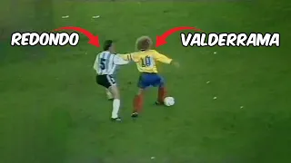 Ni Redondo ni Ruggeri pudieron pararlo, actuación legendaria de Valderrama vs Argentina (1993)