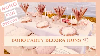 ☆ BOHO Party Decorations || Mother's Day Picnic || Amazon Purchases ☆