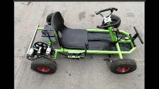 electric go kart 775 made at home and reverse
