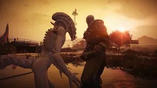 Nemesis vs Pumpkinhead - Death Battle (GTA 5)