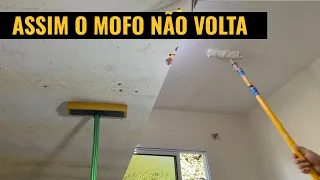 Como eliminar o mofo da parede para sempre