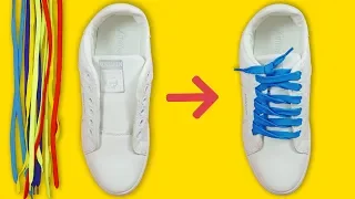 6 Creative Ways to fasten Shoelaces - Quick And Easy - SumoTubeHD