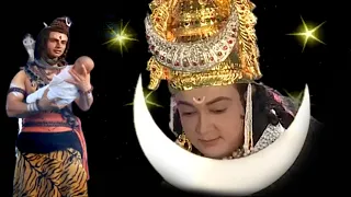 Lord Shiva laped up son of moon @tamilseries971