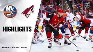 NHL Highlights | Islanders @ Coyotes 02/17/20