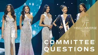 71st MISS UNIVESE - Top 5 QUESTIONS! | Miss Universe