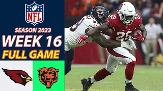 Arizona Cardinals Vs Chicago Bears FULL GAME Week 16 12/24/2023|NFL 2023 |