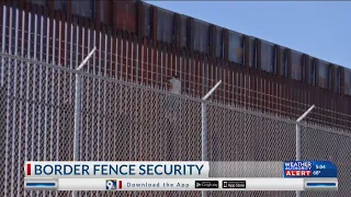 DPS patrolling El Paso border highway where migrants cross over border wall