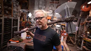 Adam Savage Reviews Thor's Stormbreaker Replica