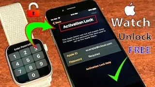 Remove an Unlock Apple Watch Series Ultra/9/8/7/6/5/4/3 ✅Activation Lock iCloud all watchOS