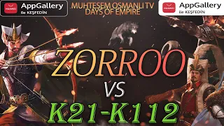 Muhteşem Osmanlı / Days of Empire TV - ZoRRoo VS K21-K112 Ejder Savaşı #muhteşemosmanlı