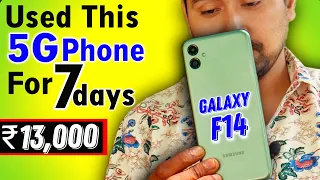 Samsung Galaxy F14 5G Review after 7 Days Usage - Camera Test,Pubg test,Performance & More