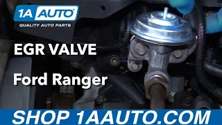 How to Replace EGR Valve 98-12 Ford Ranger