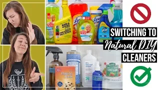 Switching to DIY Cleaning Products | Natural Household Cleaners | How to Make DIY Cleaners