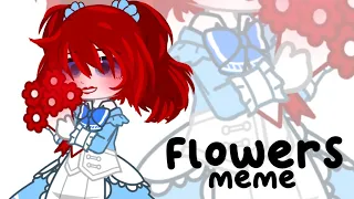 — 🥀💉🎀 · Flowers meme · Ft. Poppy playtime · Gacha club —