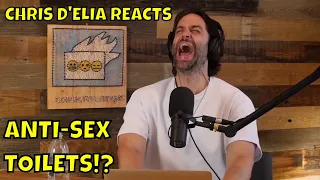 Chris D'Elia Reacts to Anti-Sex Toilets in Wales