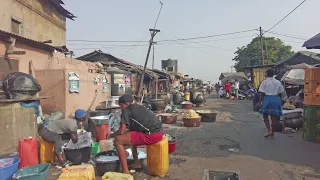 LIFE INSIDE LOCAL COMMUNITY IN GHANA BUKOM