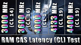 RAM CAS Latency Tested | CL14 vs CL16 vs CL17 vs CL19