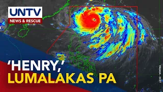 WEATHER UPDATE: ‘Henry’ lumakas pa habang papalapit sa Batanes area; bagyong ‘Gardo,’ natunaw na