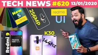 5 New Realme Phones,Redmi 9 on Helio G70,256MP Smartphone,Realme UI, Redmi K30 144hz Display-TTN#620