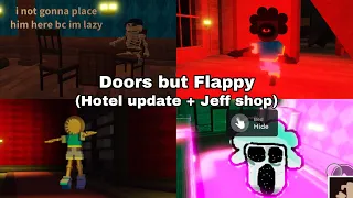 [Roblox] Doors but Flappy (hotel update + Jeff shop) Gameplay