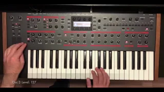 Dsi Pro-2 Duran Duran - Save a prayer synth riff step by step.