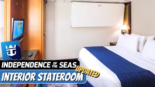 Independence of the Seas | Updated Interior Stateroom Full Tour & Review 4K | Royal Caribbean Cruise