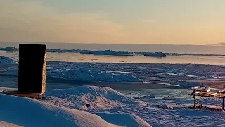 before sundown Ilulissat 20.4.