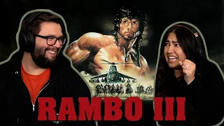 Rambo III (1988) First Time Watching! Movie Reaction!