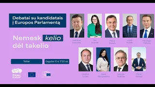 Kandidatų į Europos Parlamentą debatai | Telšiuose