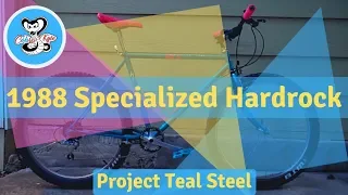 Finishing Teal Steel - Updating a Vintage MTB