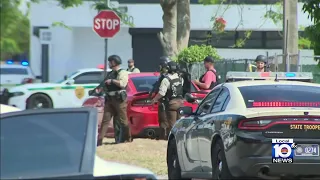 Heavy police presence in Opa-locka